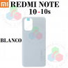 XIAOMI REDMI Note 10 4G 2021 M2101K7AI  / Note 10S 4G 2021 M2101K7BG - TAPA TRASERA - BLANCO