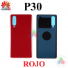 Huawei P30 (ELE-L29, ELE-L09) - TAPA TRASERA - ROJO
