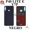HUAWEI P40 LITE E / Y7P - TAPA TRASERA - NEGRO
