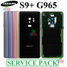 SAMSUNG S9 PLUS G965 G965F - TAPA TRASERA - NEGRO - SERVICE PACK