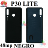HUAWEI P30 LITE " 48MP " - TAPA TRASERA - NEGRO compatible