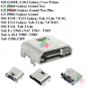 SAMSUNG Galaxy Tab A, T280, T285, T580, T585, Tab E, T560, T561, Tab 3 Lite, T111 - CONECTOR PUERTO DE CARGA