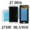 SAMSUNG J7 2016  J710 J710F - PANTALLA SERVICE PACK BLANCO