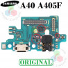 SAMSUNG A40 A405 A405F - SUBPLACA DE CARGA ORIGINAL REFURBISHED