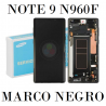 SAMSUNG NOTE 9 N960F N960 - PANTALLA SERVICE PACK CON MARCO NEGRO