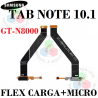 SAMSUNG TAB NOTE 10.1 / GT-N8000 N8000 - FLEX DE CARGA + MICRO