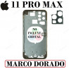 MARCO CHASIS PARA IPHONE 11 PRO MAX - DORADO