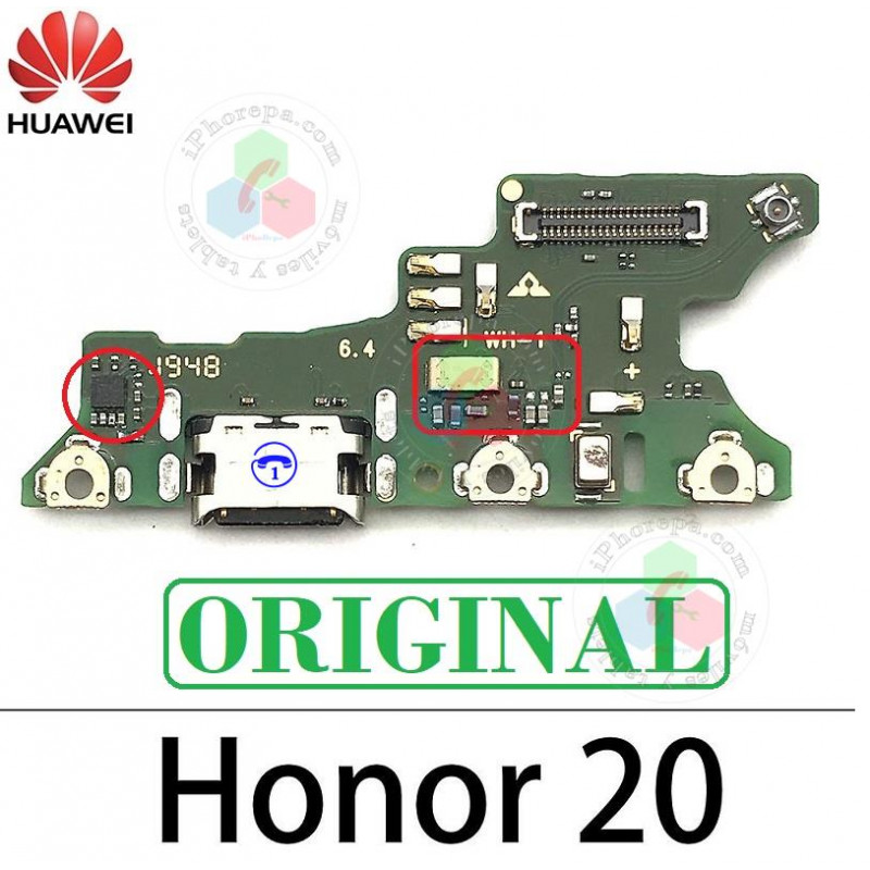 Huawei Honor 20 PRO - Honor 20  - Nova 5T - PLACA DE CARGA ORIGINAL