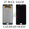 SAMSUNG J7 2015 Max G615  - PANTALLA OLED SIN MARCO - NEGRO