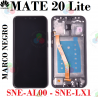 HUAWEI MATE 20 lite - PANTALLA compatible HQ con marco NEGRO