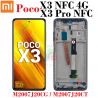 Xiaomi Poco X3 NFC 4G 2020  / Poco X3 Pro NFC  - PANTALLA CON MARCO NEGRO HQ