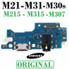 SAMSUNG M21 2021 M215F / M31 M315F 2020 / M30s M307F - PLACA DE CARGA ORIGINAL