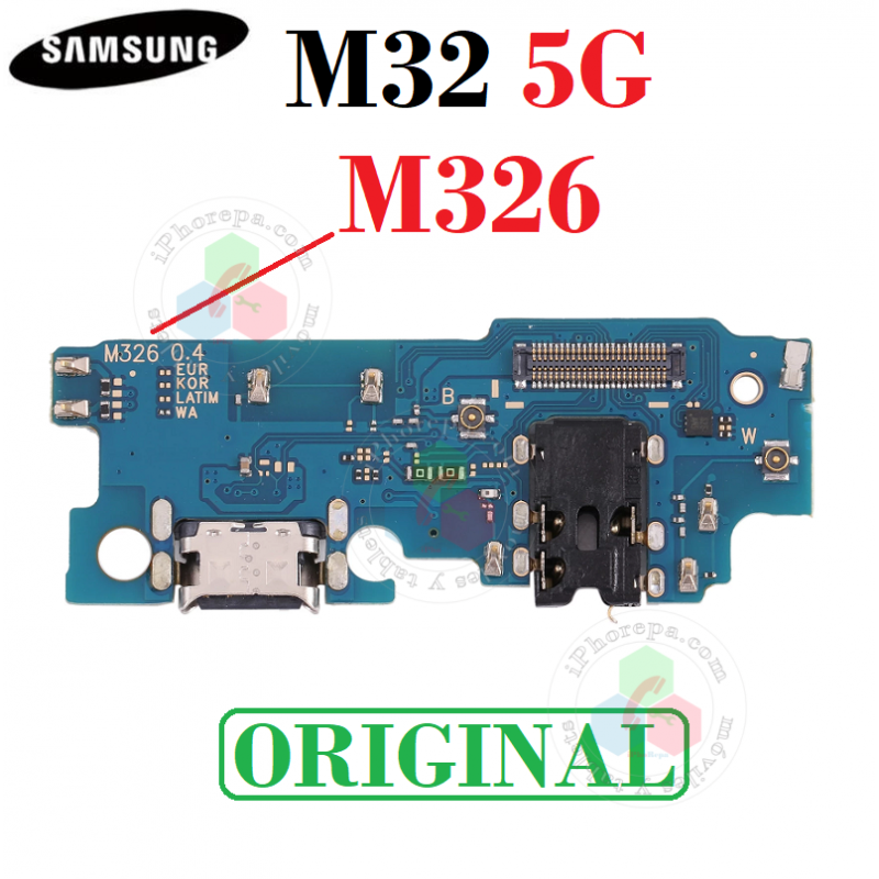 SAMSUNG M32 5G M326B - PLACA DE CARGA SERVICE PACK