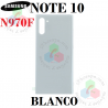SAMSUNG NOTE 10 N970 N970F - TAPA TRASERA - BLANCO