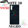 SAMSUNG NOTE 10 N970 N970F - TAPA TRASERA - NEGRO