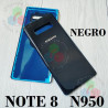 SAMSUNG NOTE 8 N950 N950F - TAPA TRASERA - NEGRO