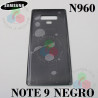 SAMSUNG NOTE 9 N960 N960F - TAPA TRASERA COMPATIBLE - NEGRO