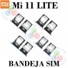 Xiaomi Mi 11 Lite 4G M2101K9AG 2021 / Mi 11 Lite 5G M2101K9G / 11 Lite 5G NE  - BANDEJA DUAL SIM + MICRO SD