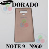 SAMSUNG NOTE 9 N960 N960F - TAPA TRASERA - DORADO
