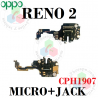 OPPO RENO 2 / CPH1907 - PLACA DE JACK + MICROFONO