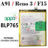 Oppo A91 2019 CPH2001 CPH2021 / Reno 3 CPH2043  / F15 " BLP765 " - BATERIA COMPATIBLE
