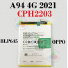 Oppo A94 4G 2021 CPH2203 "BLP645" - BATERIA COMPATIBLE SIN LOGO