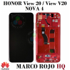 HUAWEI HONOR View 20 / VIEW V20 / NOVA 4 - PANTALLA CON MARCO ROJO