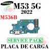 SAMSUNG M53 5G 2022 M536B M536 - PLACA DE CARGA SERVICE PACK