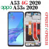 Oppo A53 4G 2020 CPH2127 / A53S 2020 CPH2131 - PANTALLA COMPATIBLE CON MARCO