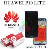 HUAWEI P10 LITE - PANTALLA CON MARCO AZUL - SERVICE PACK