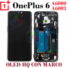 OnePlus 6 4G 2018 A6000 / ONE PLUS 6 - PANTALLA OLED HQ CON MARCO NEGRO