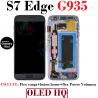 SAMSUNG S7 EDGE G935F G935 -PANTALLA OLED HQ CON MARCO GRIS