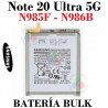 SAMSUNG Note 20 Ultra 4G / 5G 2020 N985F / N986B - BATERIA BULK CON LOGO