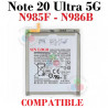 SAMSUNG Note 20 Ultra 4G / 5G 2020 N985F / N986B - BATERIA COMPATIBLE SIN LOGO