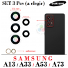 SAMSUNG A13 / A33 / A53 /A73 - CRISTAL lente DE CAMARA 3 UNIDADES