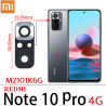 Xiaomi Redmi Note 10 Pro 4G M2101K6G - cristal LENTE de cámara