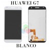 Huawei G7 2014 - PANTALLA COMPATIBLE SIN MARCO - BLANCO