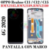 OPPO REALME C11 4G 2020 / C12 / C15 " RMX2185 / RMX2189 / RMX2180 " - PANTALLA CON MARCO