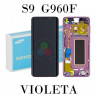 SAMSUNG S9 G960F G960 - PANTALLA SERVICE PACK CON MARCO VIOLETA