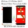 HUAWEI P8 LITE 2017 / P9 LITE 2017 / HONOR 8 LITE - PANTALLA COMPATIBLE SIN MARCO - BLANCO