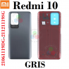 Xiaomi Redmi 10 4G 2021 21061119DG / Redmi 10 4G 2022 21121119SG - TAPA TRASERA - GRIS