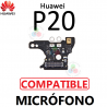 HUAWEI P20 - PLACA MICROFONO + CONECTOR ANTENA - COMPATIBLE