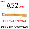 Oppo A52 2020 CPH2061 CPH2069  - FLEX CONECTOR A PLACA BASE