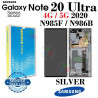 SAMSUNG NOTE 20 ULTRA 4G / 5G 2020 N985F / N986B - PANTALLA SERVICE PACK SILVER