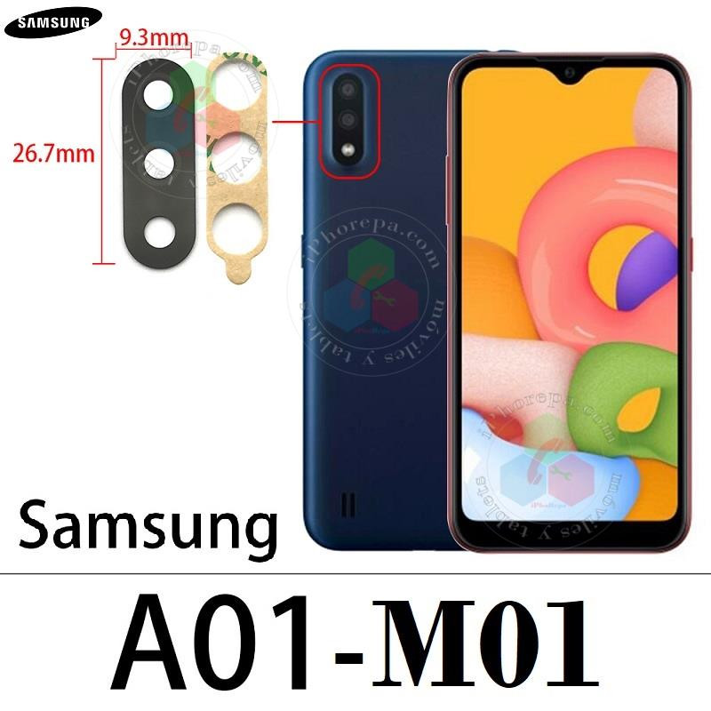 SAMSUNG A01 A015 - M01 M015 - CRISTAL LENTE DE CÁMARA