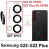 Samsung S22 5G 2022 S901B / S22 Plus 5G 2022 S906B ( SET 3PCS ) - CRISTAL DE CAMARA