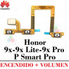 Huawei Honor 9X (STK-LX1) 9x Lite - 9x Pro - P Smart pro - Flex boton encendido + volumen