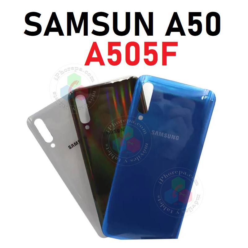 SAMSUNG A50 4G 2019 A505 A505F - TAPA TRASERA AZUL