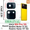 XIAOMI REDMI NOTE 11 5G 21091116AC / POCO M4 PRO 5G 21091116AG / REDMI NOTE 11T 5G - cristal lente de cámara 2PCS