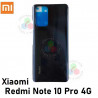Xiaomi Redmi Note 10 Pro 4G 2021 M2101K6G - TAPA TRASERA - NEGRO CON LOGO
